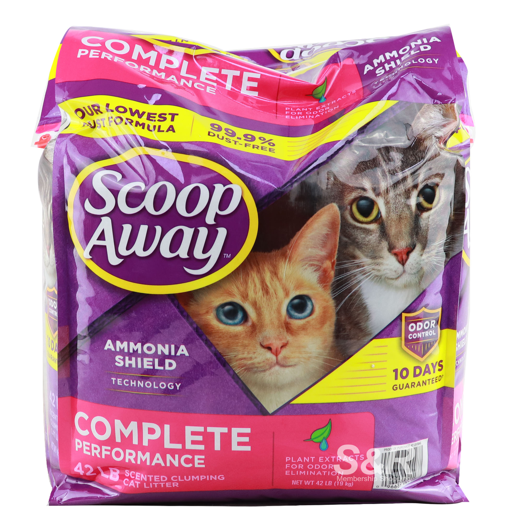 Scoop Away Scented Clumping Cat Litter 19kg